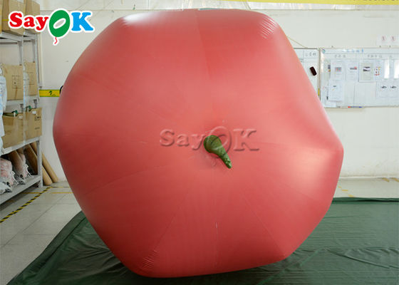 модель воздушного шара Яблока гигантского красного плода 2m раздувная для арендного дела