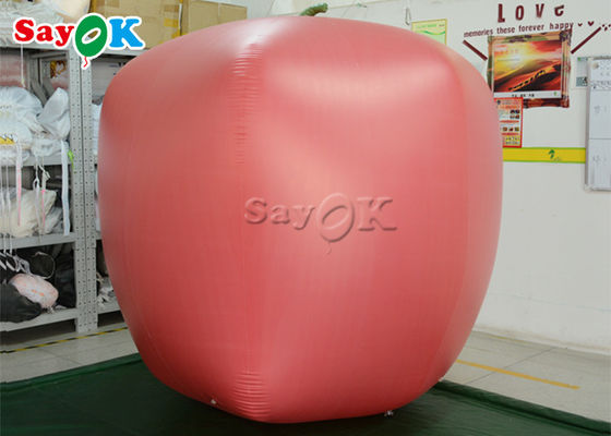 модель воздушного шара Яблока гигантского красного плода 2m раздувная для арендного дела