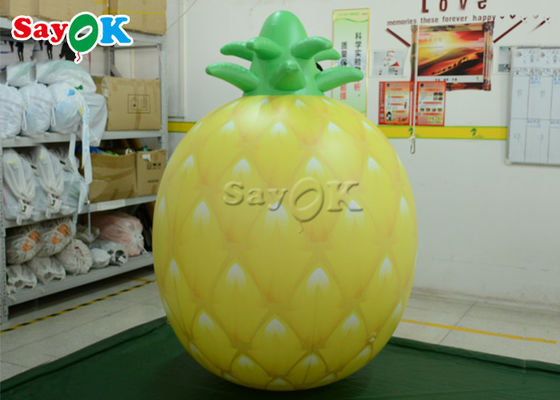 Желтые воздушные шары плода ананаса 1.5mH 5ft вися раздувные