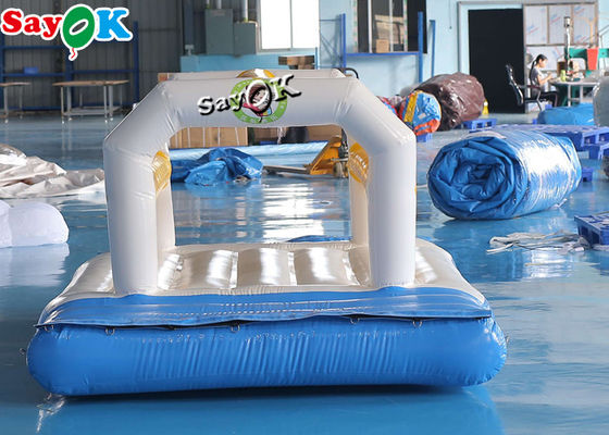Надувный водный рокер 3x2x1.2mH Коммерческие надувные водные игрушки Забавный плавучий водный парк