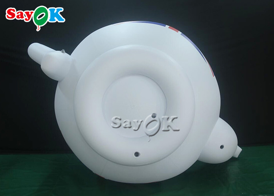модель чайника 2m 6.6ft белая рекламируя загерметизированная воздухом раздувная с печатанием