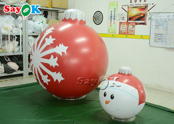 Воздушный шар снежинки украшения смертной казни через повешение партии праздника раздувной