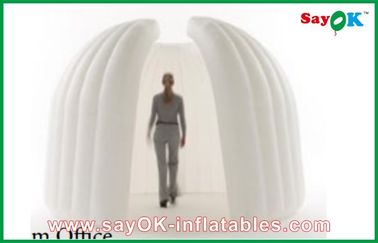 Шатер воздуха яркого дизайна раздувной, шатер дома структуры офиса /Inflatable стручка офиса Iflatable белый