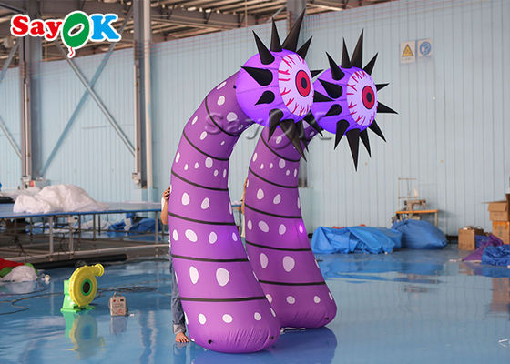 Сада 190T 4m раздувной освещая украшения СИД ослеплять цветок крупного плана