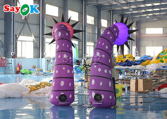 Сада 190T 4m раздувной освещая украшения СИД ослеплять цветок крупного плана