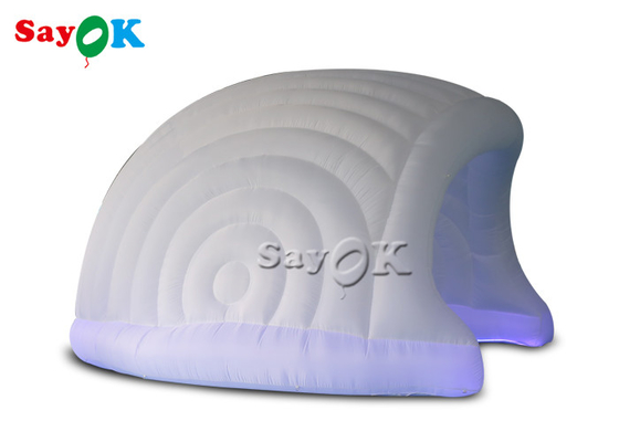 Шлем полуокружности раздувного шатра воздуха портативный формирует раздувной шатер этапа