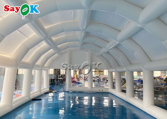 Купол большого раздувного шатра воздуха Pvc шатра 0.55Mm раздувного прозрачный воздухонепроницаемый для крышки бассейна