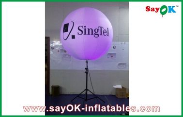 Рекламировать раздувной воздушный шар стойки украшения освещения с треногой, раздувной воздушный шар треноги освещения