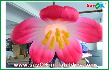 цветка СИД 1.5m розовое вися освещение раздувного раздувное для партии