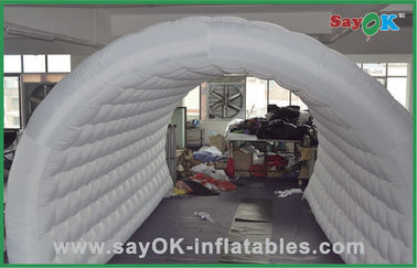 Водоустойчивый белый раздувной шатер воздуха события, подгонянный раздувной шатер воздуха Outwell тоннеля