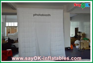 Раздувной квадрат раздувное Photobooth рекламы приложения будочки фото одна дверь с тканью Оксфорда