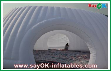 Шатер воздуха на открытом воздухе гигантской ткани Оксфорда шатра свадебного банкета раздувной раздувной, шатер воздуха диаметра 5m для располагаться лагерем