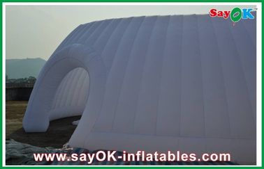 Шатер воздуха на открытом воздухе гигантской ткани Оксфорда шатра свадебного банкета раздувной раздувной, шатер воздуха диаметра 5m для располагаться лагерем