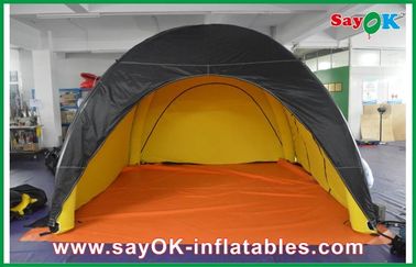 Чернота располагаясь лагерем шатра шатра воздуха Outwell прочная раздувная вне желтое подгонянного внутреннего
