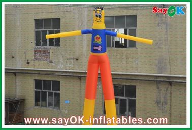 Надувной Air Man Rip-Stop Нейлоновая ткань Надувной воздушный танцор Ветроустойчивая высота 2 м - 8 м