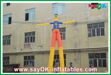 Надувной Air Man Rip-Stop Нейлоновая ткань Надувной воздушный танцор Ветроустойчивая высота 2 м - 8 м