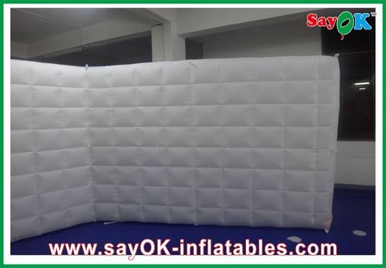Заказ надувная палатка семейная воздушная надувная разделительная стена / взрывная светодиодная соединенная стена для свадьбы