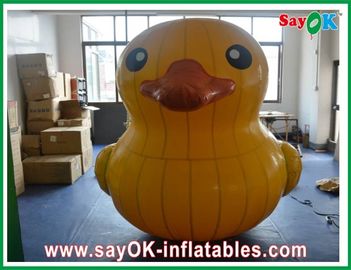 Надувные воздушные шары для животных События Высота 4M Надувная желтая утка на заказ с 750w воздушным вентилятором