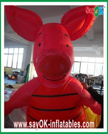 Надувные воздушные шары Реклама Прочные надувные мультфильмы 0.5 мм ПВХ Свинок Движущийся мультфильм