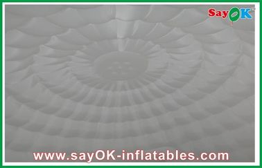 Приданный куполообразную форму CE 10m Customed раздувного шатра воздуха ткани Оксфорда иглу водоустойчивого раздувного белый