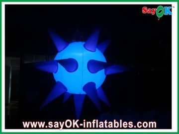 Модель шарика шипа мальчишкаа моря украшения СИД раздувная с красочными светами для событий и диско