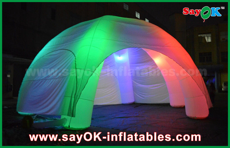 Раздувное СИД ног ночного клуба 5 освещая шатер купола раздувного паука раздувной с воздуходувкой CE/UL