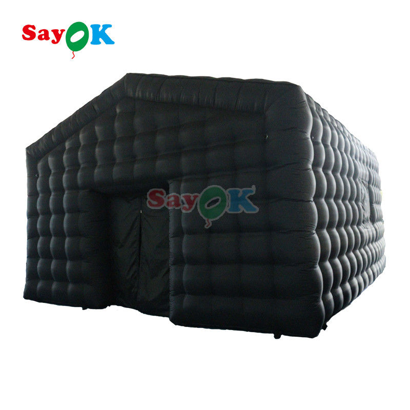 Переносное светодиодное диско освещение мобильный ночной клуб палатка надувный куб вечеринка палатка надувный ночной клуб для аренды