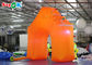 Oxford Cloth LED Light Inflatable Arch Tent Colorful Christmas Decoration For Promotion