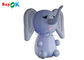 Parade Event Inflatable Cartoon Characters Elephant With Blower