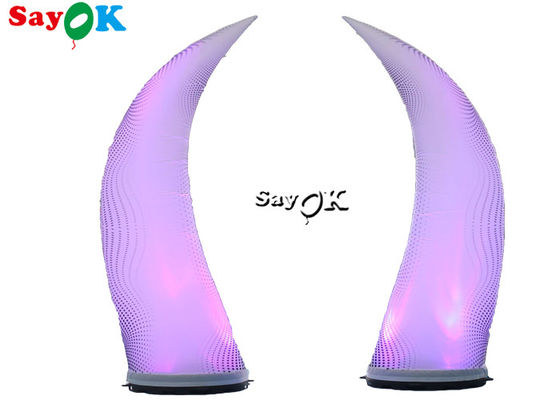 СИД украшения 2.5m Multicolor раздувное освещая цвета слоновой кости для украшения события свадьбы