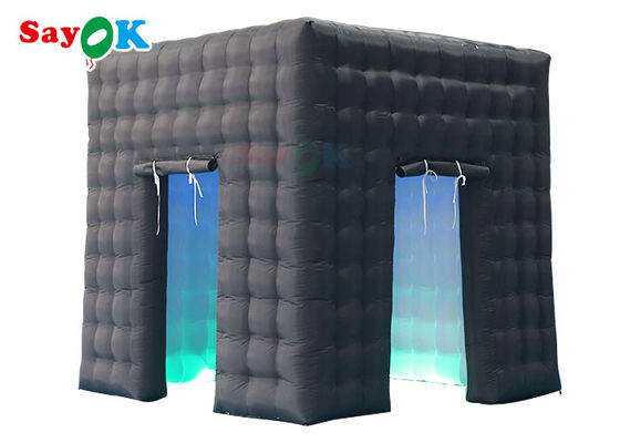 Будочки фото СИД ткани Оксфорда будки для съемочного аппарата двери раздувной двойные средние