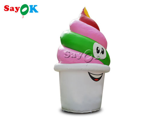 Изготовленная на заказ модель конуса мороженого PVC 5mH раздувная