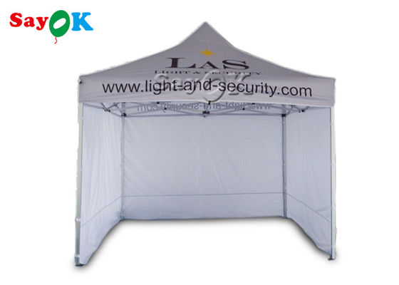 3 х 3 м Алюминиевый складной палатка с тремя боковыми стенками печати для рекламы