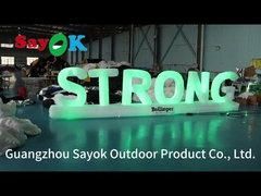 раздувное освещая украшение