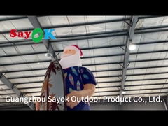 Гавайский Рождественский Декоративный Модель Рождественский Надувный Санта Клаус На Пляже