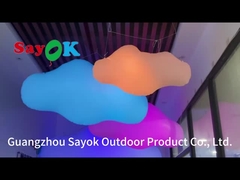 раздувное освещая украшение