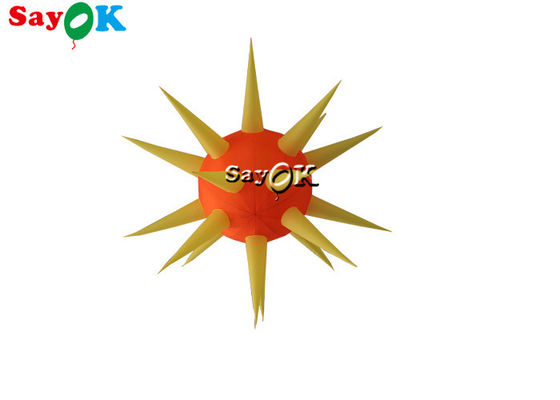 Потолок приостанавливал раздувной шарик шипа СИД для украшения события партии этапа клуба