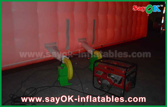 Наружная гигантская белая светодиодная структура мероприятие надувная кубическая палатка,надувный ночной клуб,надувная вечеринка палатка на продажу