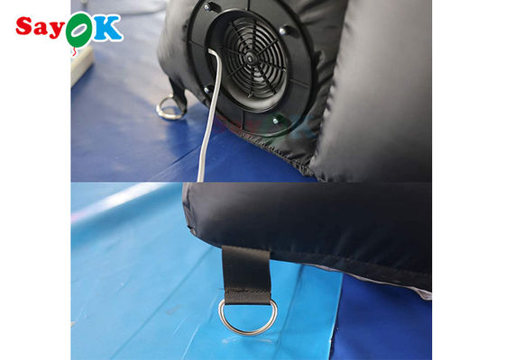 Надувная газона черная надувная туннельная палатка многофункциональная для выставок