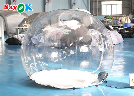 Надувная палатка для кемпинга Прозрачная надувная палатка для кемпинга для семьи Загородные вечеринки Фестивали Звездное зрелище