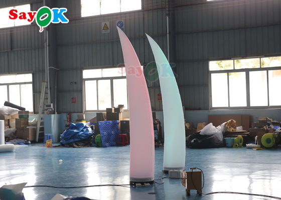 Уникальное СИД цвета слоновой кости освещая раздувную трубку декоративного освещения свадьбы лампы штендера