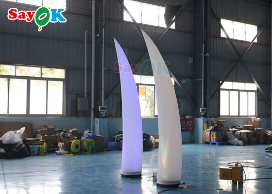 Конус полумесяца украшения 3m ROHS раздувной освещая