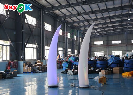 Конус полумесяца украшения 3m ROHS раздувной освещая