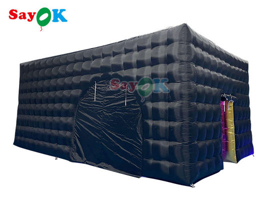 Реклама Ночной клуб Надувная кубическая палатка Сильный Оксфордский ткань материал Надувная воздушная палатка