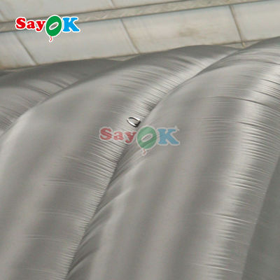 10x6x5.4mH Черный купол Надувная палатка для вечеринки