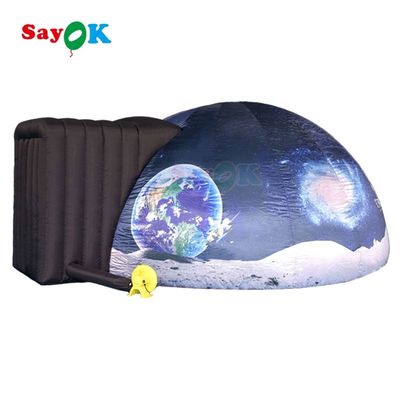 Sayok 5m Inflatable Planetarium Dome with Free 3D Design Easy Setup Durable Portable Astronomy Tent for Schools