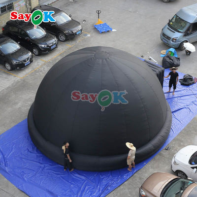 7m /26.3ft Inflatable Planetarium Dome with 1-2 Years Warranty Customizable Logo and Professional Grey Projection Fabric