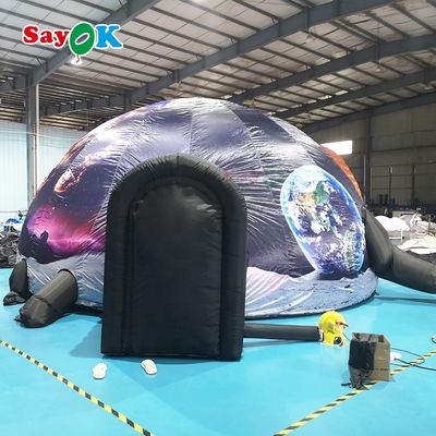 Sayok Wheel Chair Accessible Custom Size Inflatable Planetarium Dome with Professional Projection Fabric for Schools and Events