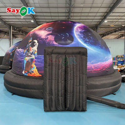 SAYOK 6m Diameter Portable Inflatable Planetarium Dome with 100% Blackout and Fire-Retardant Fabric for School Astronomy Education (Сайок 6м диаметр портативный надувный планетарий с 100% отключением света и огнезащитной тканью для школьной астрономии)