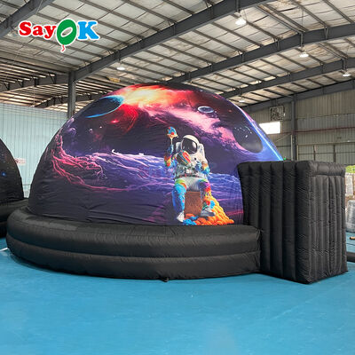 SAYOK 6m Diameter Portable Inflatable Planetarium Dome with 100% Blackout and Fire-Retardant Fabric for School Astronomy Education (Сайок 6м диаметр портативный надувный планетарий с 100% отключением света и огнезащитной тканью для школьной астрономии)
